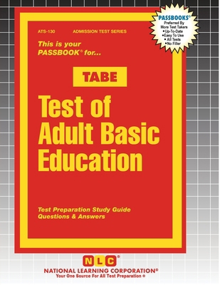 Test of Adult Basic Education (TABE) 1799358305 Book Cover