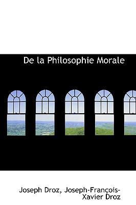 de La Philosophie Morale 1110087217 Book Cover