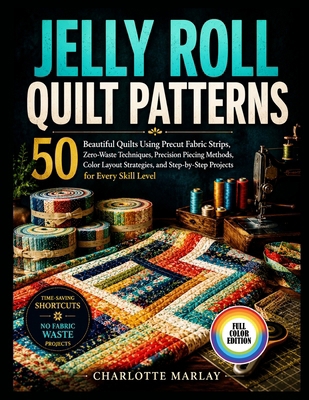 Jelly Roll Quilt Patterns: 50 Stunning Designs ... B0H4SRXZYL Book Cover