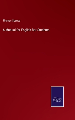 A Manual for English Bar-Students 3752581255 Book Cover