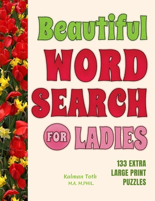 Beautiful Word Search for Ladies [Large Print] 1087886899 Book Cover