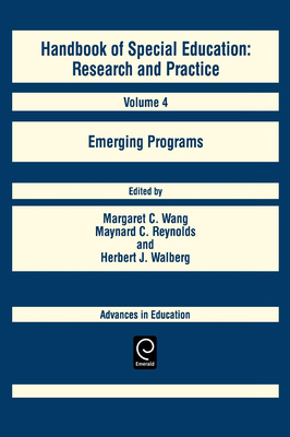 Handbook of Special Education: Emerging Programs 0080408176 Book Cover