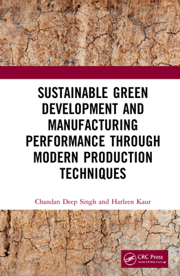 Sustainable Green Development and Manufacturing... 1032038837 Book Cover