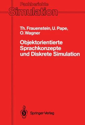 Objektorientierte Sprachkonzepte Und Diskrete S... [German] 3540532889 Book Cover
