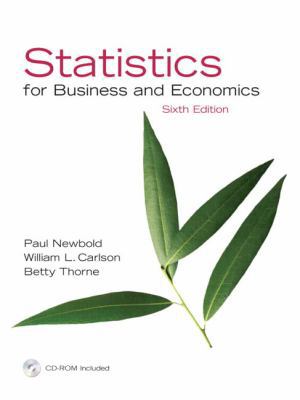 Statistics for Business and Economics 013188090x Book Cover