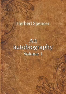 An autobiography Volume 1 5518986211 Book Cover