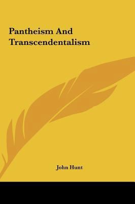 Pantheism and Transcendentalism 116156909X Book Cover