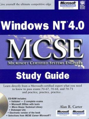Windows NT? 4.0 MCSE Study Guide 0764530879 Book Cover