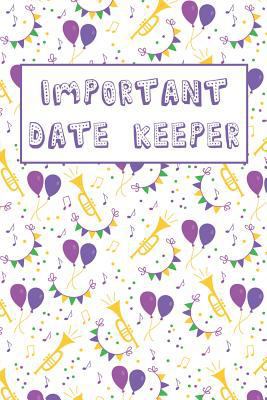 Important Date Keeper: Party Balloons 1731494920 Book Cover
