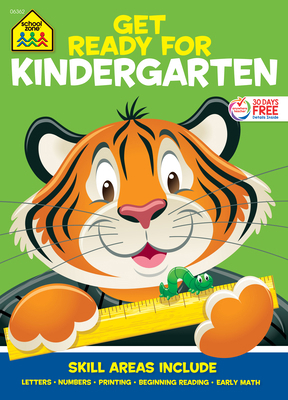 School Zone Get Ready for Kindergarten Workbook 0887436803 Book Cover