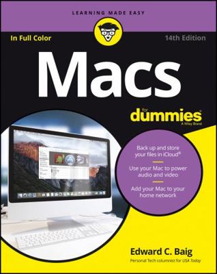 Macs for Dummies 1119239613 Book Cover