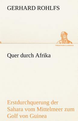 Quer Durch Afrika [German] 3842492766 Book Cover