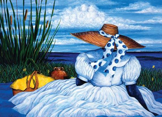 Hardcover Contemplation Puzzle by Jonathan Green Book