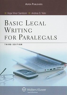 Basic Legal Writing for Paralegals 0735578583 Book Cover