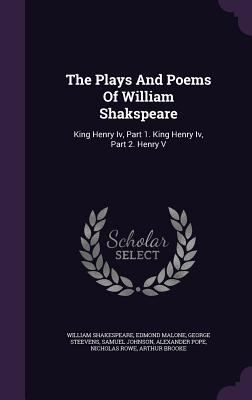 The Plays And Poems Of William Shakspeare: King... 1346524882 Book Cover