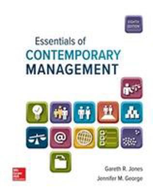 Essentials of Contemporary Management 1259927652 Book Cover