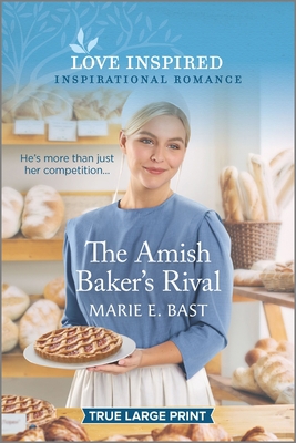 The Amish Baker's Rival [Large Print] 1335430768 Book Cover