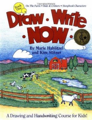 Draw Write Now Book 1: On the Farm, Kids & Crit... B001TJ9HHS Book Cover