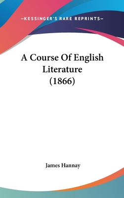 A Course Of English Literature (1866) 1437486436 Book Cover