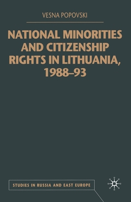 National Minorities and Citizenship Rights in L... 134942028X Book Cover