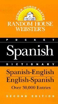 Random House Webster's Pocket Spanish Dictionar... 0375701575 Book Cover