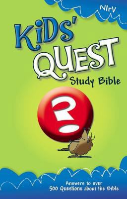 NIrV, Kids' Quest Study Bible, Hardcover: Real ... 0310708788 Book Cover