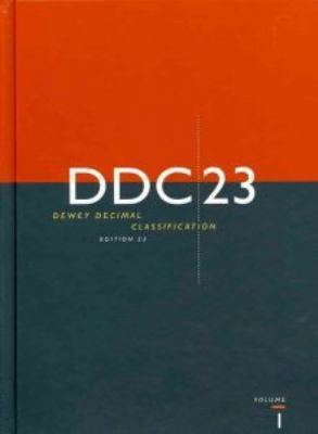 Dewey Decimal Classification and Relative Index 1910608815 Book Cover