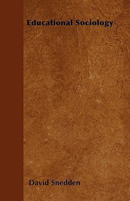 Educational Sociology 1445536196 Book Cover