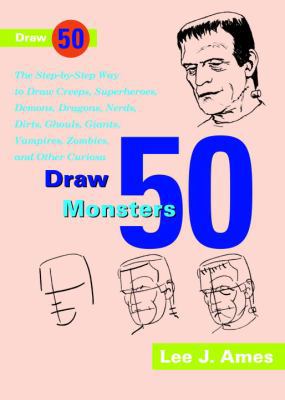 Draw 50 Famous Cartoons: The Step-by-Step Way t... 0385195214 Book Cover
