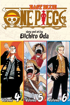 One Piece (Omnibus Edition), Vol. 2: Includes V... B0092GDK9G Book Cover