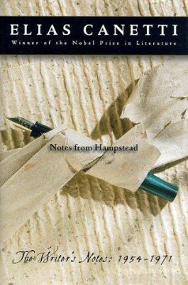 Notes from Hampstead: The Writer's Notes: 1954-... 0374223262 Book Cover