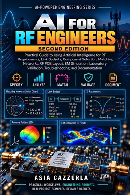 AI For RF Engineers (II Edition): Practical AI-... B0HJRNYY7K Book Cover