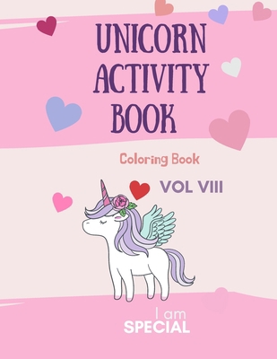 Unicorn Activity Book: Unicorn Coloring Book fo...            Book Cover