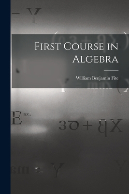 First Course in Algebra 1017300135 Book Cover
