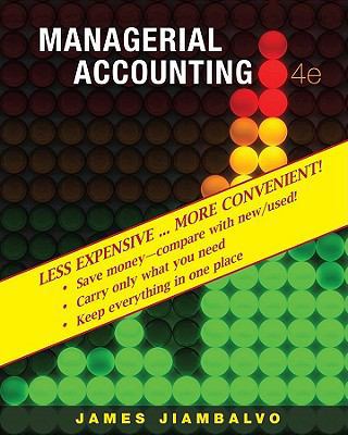Managerial Accounting 0470546883 Book Cover