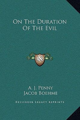 On The Duration Of The Evil 1169158919 Book Cover