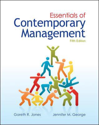 Essentials of Contemporary Management 0078029341 Book Cover