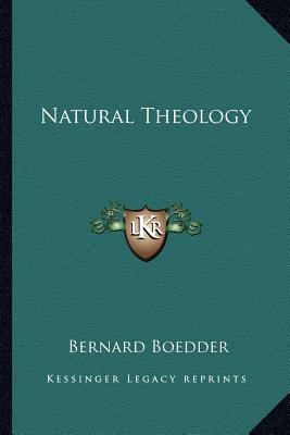 Natural Theology 1162958928 Book Cover