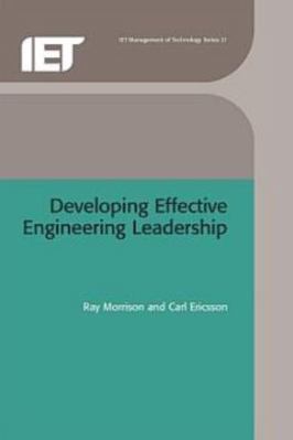 Developing Effective Engineering Leadership 0852962142 Book Cover