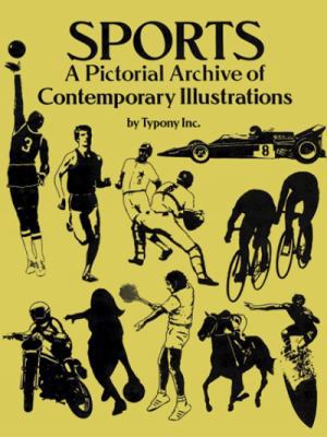 Sports: A Pictorial Archive of Contemporary Ill... 0486260100 Book Cover