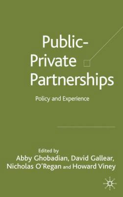 Private-Public Partnerships: Policy and Experience 1403920613 Book Cover