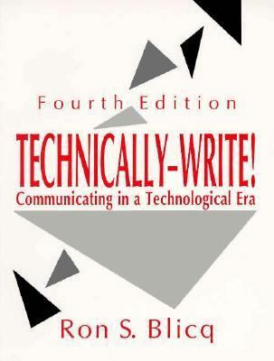 Technically-Write!: Communicating in a Technolo... 0139044345 Book Cover