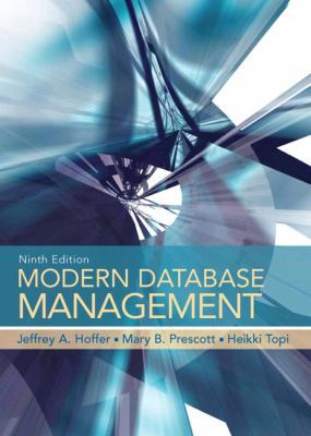 Modern Database Management 0136003915 Book Cover