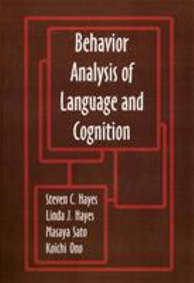 Behavior Analysis of Language and Cognition 1878978179 Book Cover