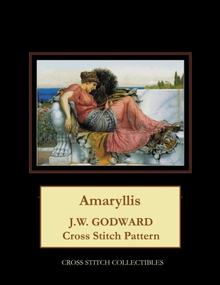 Amaryllis: J.W. Godward Cross Stitch Pattern [Large Print] 1977730663 Book Cover