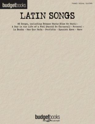 Latin Songs 0634067354 Book Cover