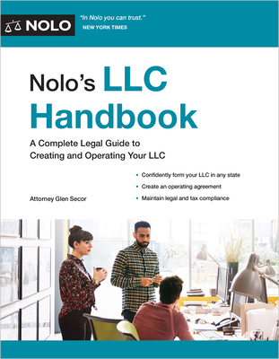 Nolo's LLC Handbook: A Complete Legal Guide to ... 1413332234 Book Cover