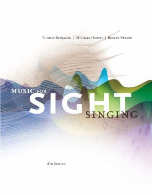 Music for Sight Singing 1133307973 Book Cover