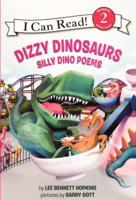 Dizzy Dinosaurs: Silly Dino Poems 0606154043 Book Cover