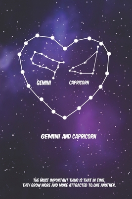2020 The Astrology of Love between Gemini and Capricorn horoscope,love, relationship and compatibility: Lined Notebook / journal gift, 110 pages, 6x9 inches, matte finish cover